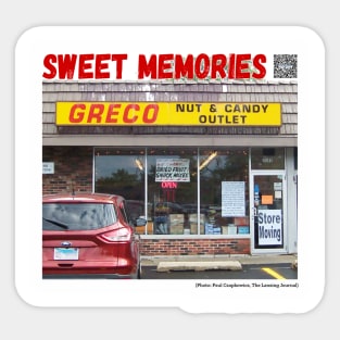 Lansing's Greco Candy - Sweet Memories Sticker